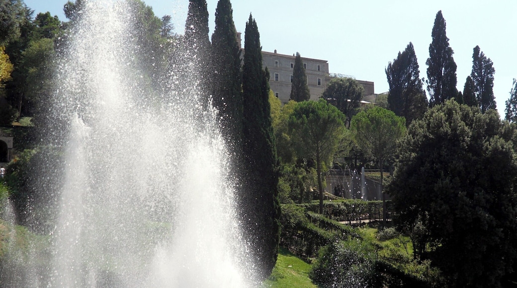 A view of the Chappell from the fountain area.