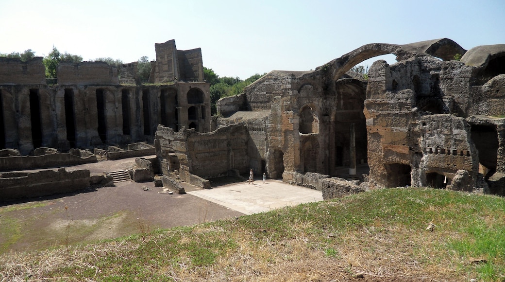 This is in the same area as Tivoli Villa D'este. It was a retreat for Emperor Hadrian.