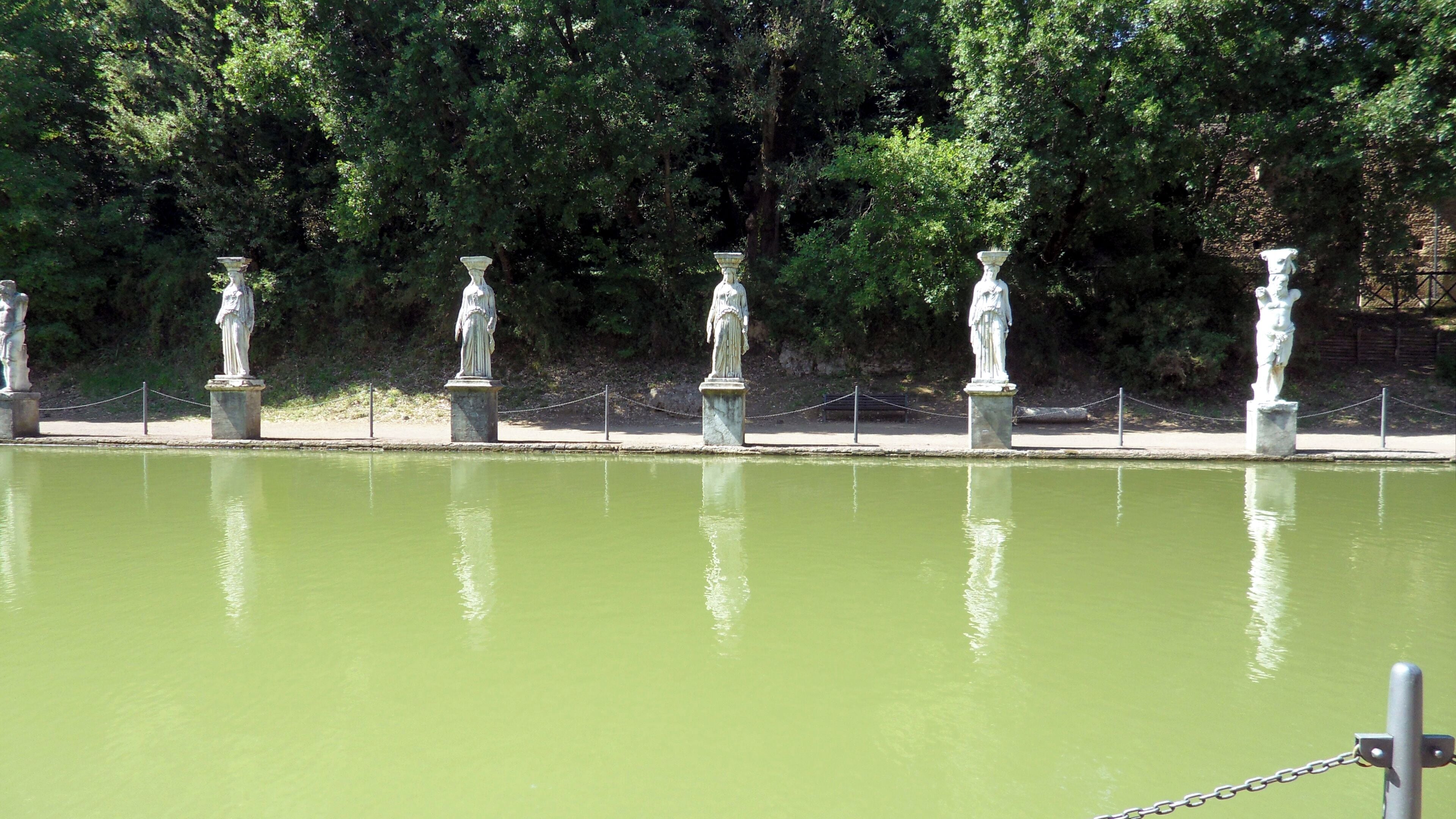 This is in the same area as Tivoli Villa D'este. It was a retreat for Emperor Hadrian.