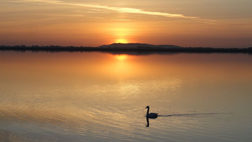 Photo taken of early morning sunrise along Malahide Estuary