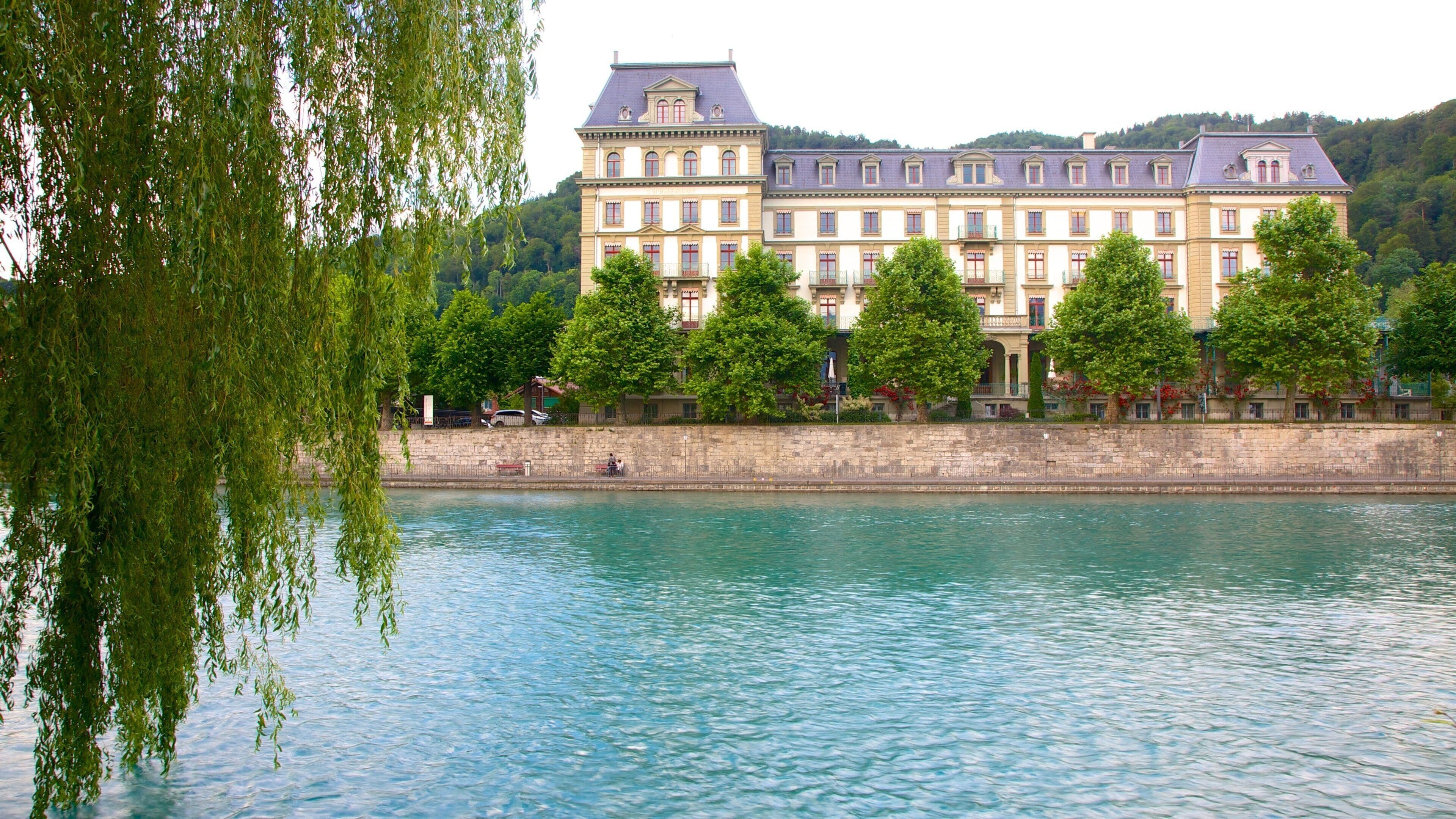 Thun featuring a lake or waterhole