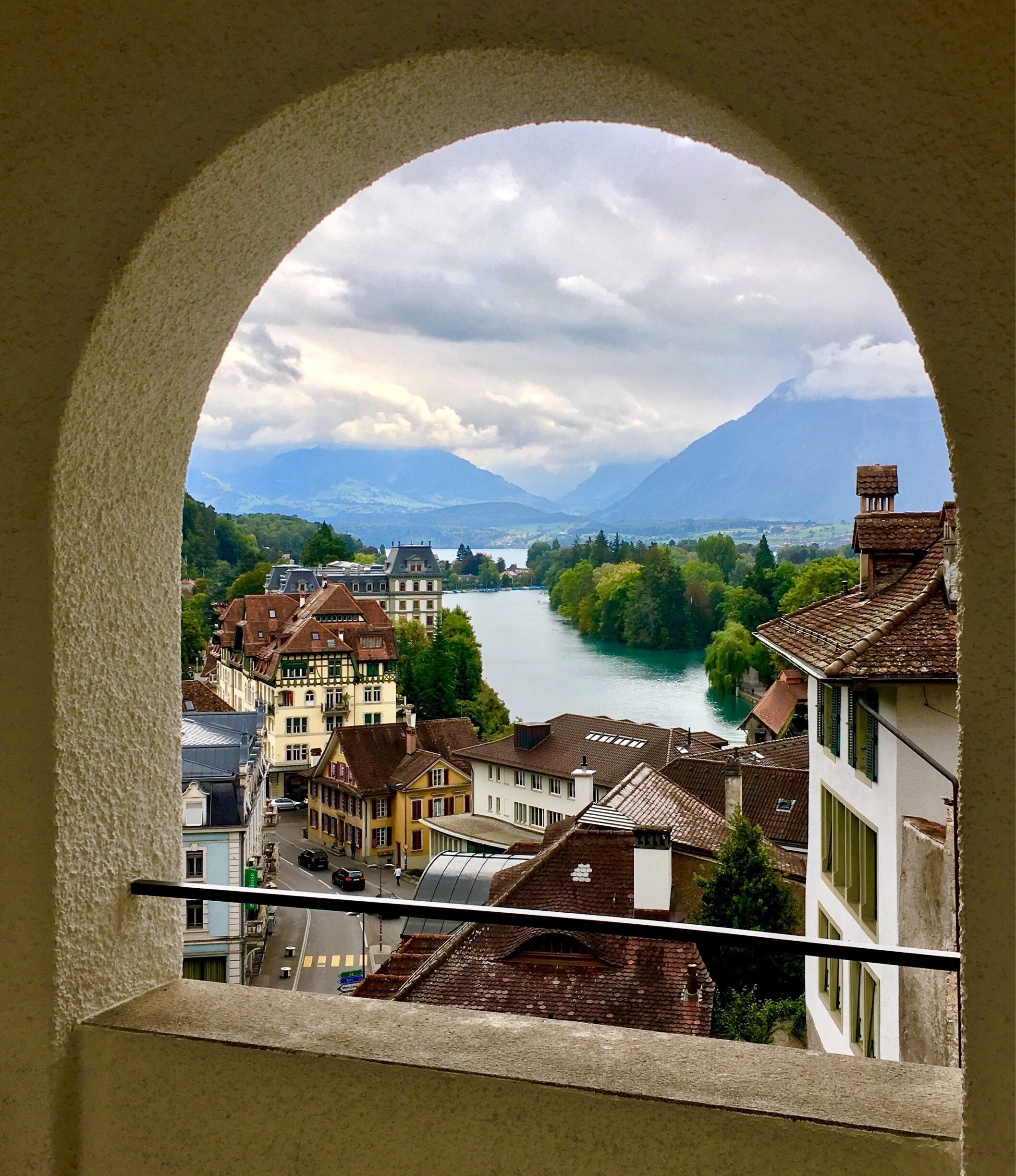 View from Thun castle 