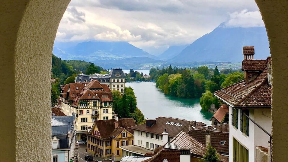 View from Thun castle