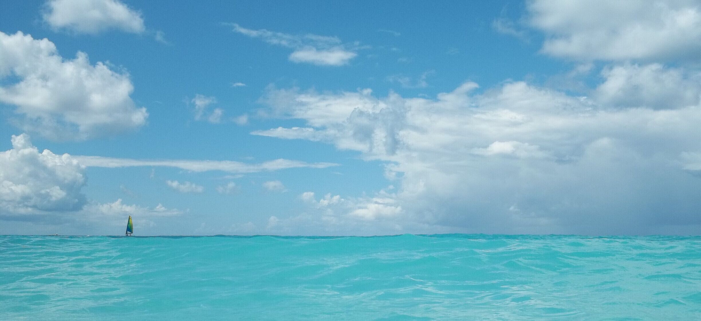 #Blue The vibrant blue waters and sky of the Turks & Caicos, Grace Bay Beach.  #NoFilters #NoPhotoshop
