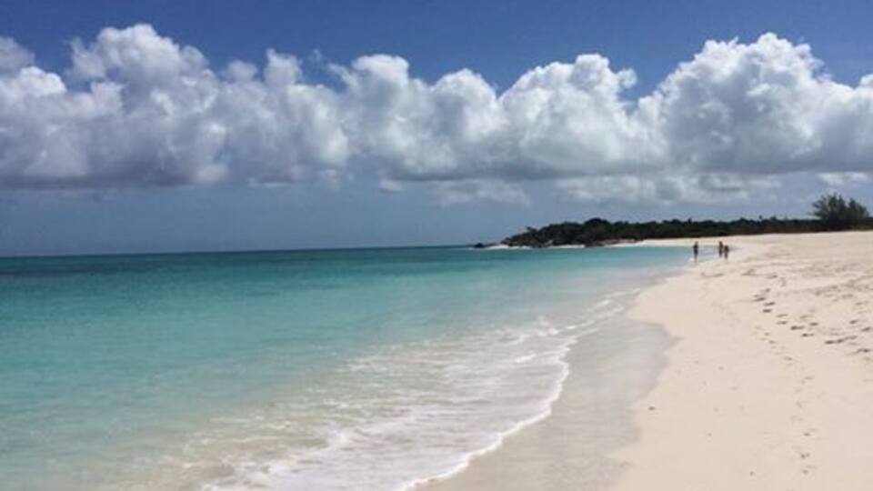 Clear water, white beach and awesome people! Love Turks and Caicos!