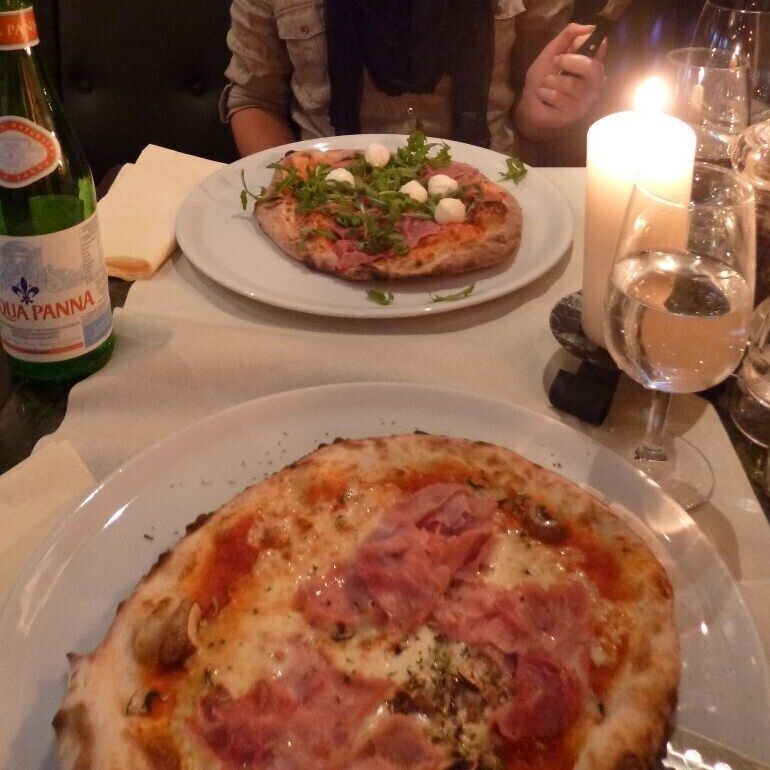 Nice food, good price (Swis is expensive), friendly staff, good quality, great location in one of the main streets of the city centre 