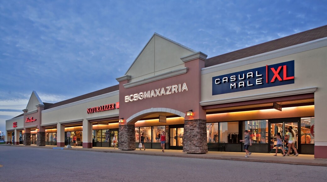 Birch Run featuring signage