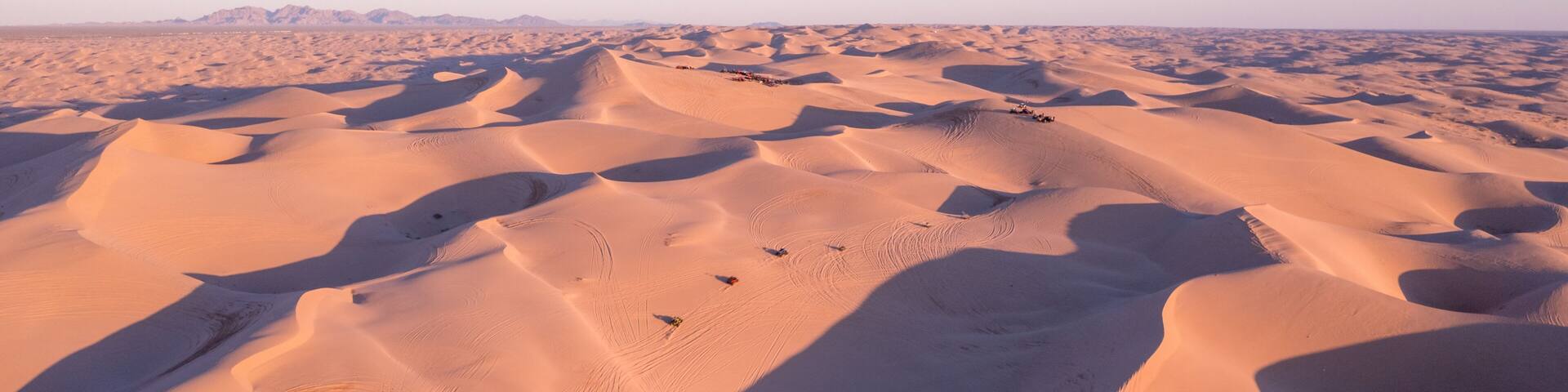 Dramatic Shadow Patterns on Algodones Sand Dunes