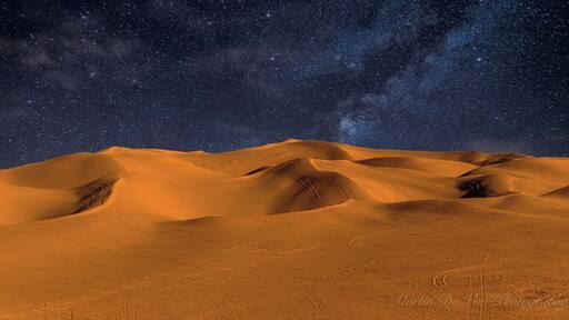 Located in the southeast corner of California, the Imperial Sand Dunes are the largest mass of sand dunes in the state. Formed by windblown sands of ancient Lake Cahuilla, the dune system extends for more than 40 miles in a band averaging 5 miles wide. Widely known as "Glamis" and a favorite location for off-highway vehicle (OHV) enthusiasts, the dunes also offer fabulous scenery, opportunities for solitude, and a home to rare plants and animals.
