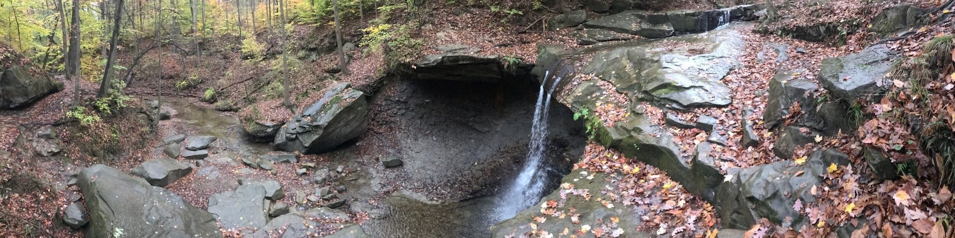 Blue hen falls in Cuyahoga Valley National Park
