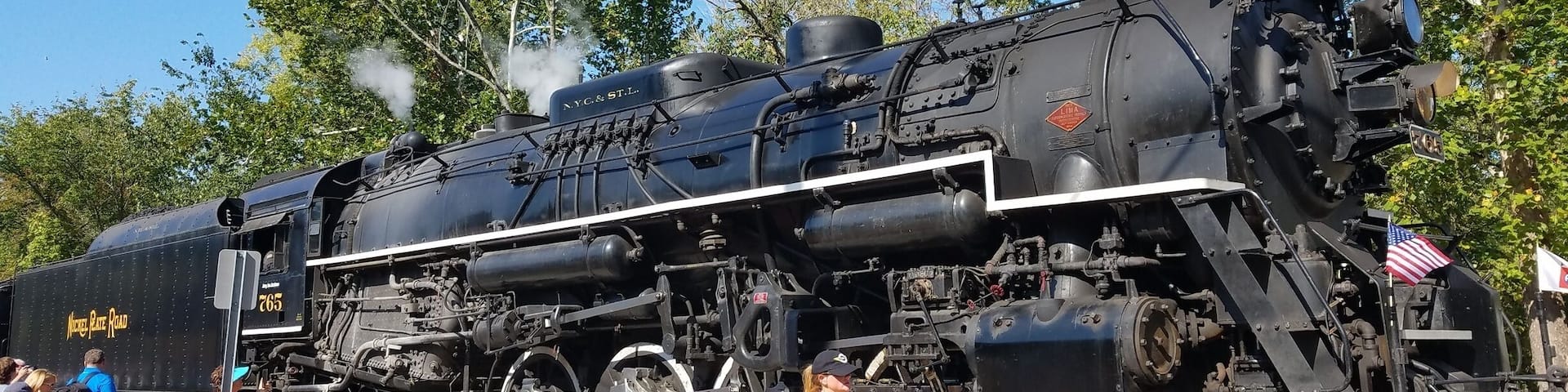 The 765 making it's annual visit to the CVNP.