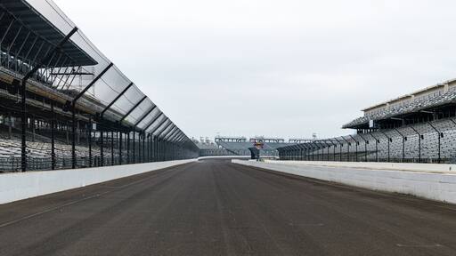 View of the Indianapolis Motor Speedway