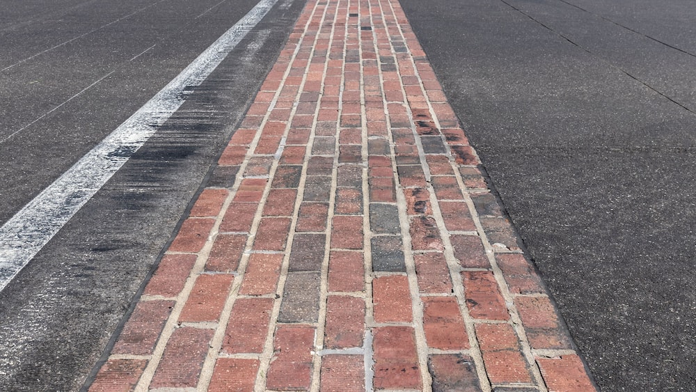 The Yard of Bricks at Indianapolis Motor Speedway. IMS is preparing for the Indy 500 and Brickyard 400 in the age of Social Distancing.