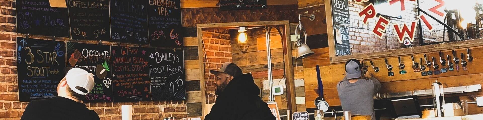 Beer, barbecue on the pit outside, cool atmosphere after a long hike, best way to spend an afternoon.