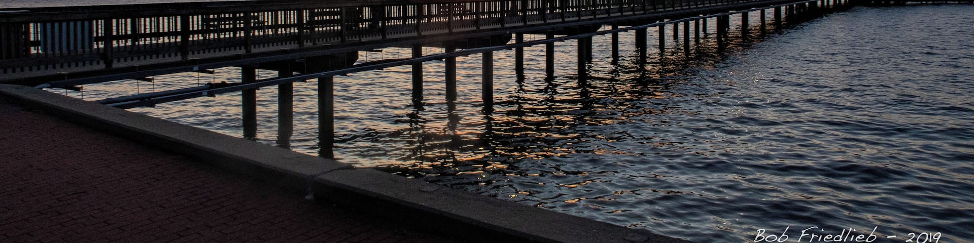 One of my favorite places to be at sunset