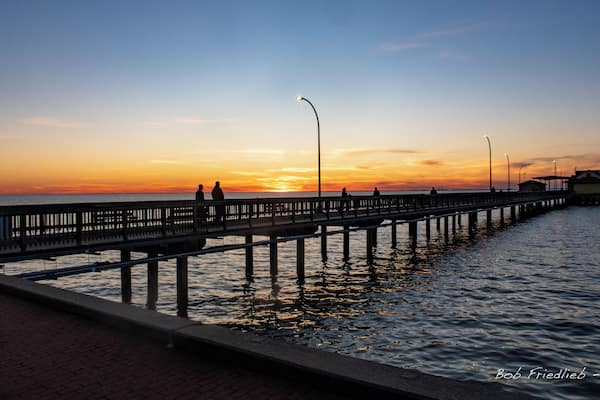 One of my favorite places to be at sunset