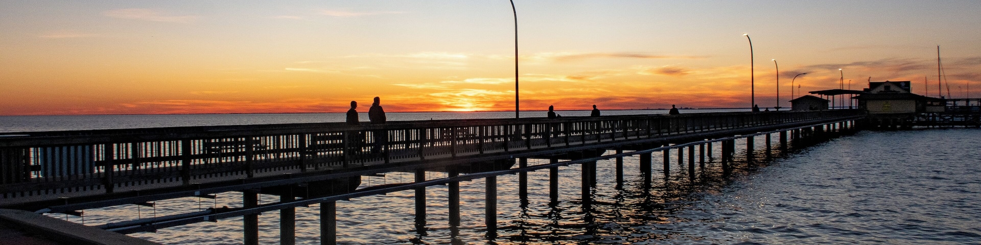 One of my favorite places to be at sunset