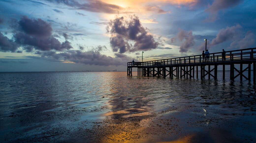 Sunset on Mobile Bay