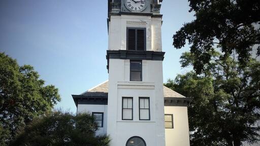 This County, created by Acts of the Legislature May 15 and December 24, 1821, is named for the Marquis de LaFayette, famous French General who came to this country to fight under General George Washington in the Revolutionary War. After returning to France he revisited Georgia in 1825. Fayetteville was incorporated and made the County Site in 1823. Among the first County Officers were: Sheriff John Welch, Clerk of Superior Court Thomas A. Dobbs, Clerk of Inferior Court Jonathan Dobbs, Coroner John Calhoun and Surveyor James Adams.