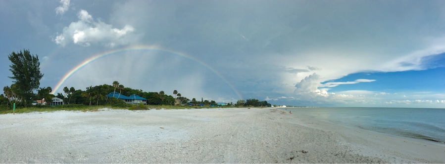I found the end of the rainbow.