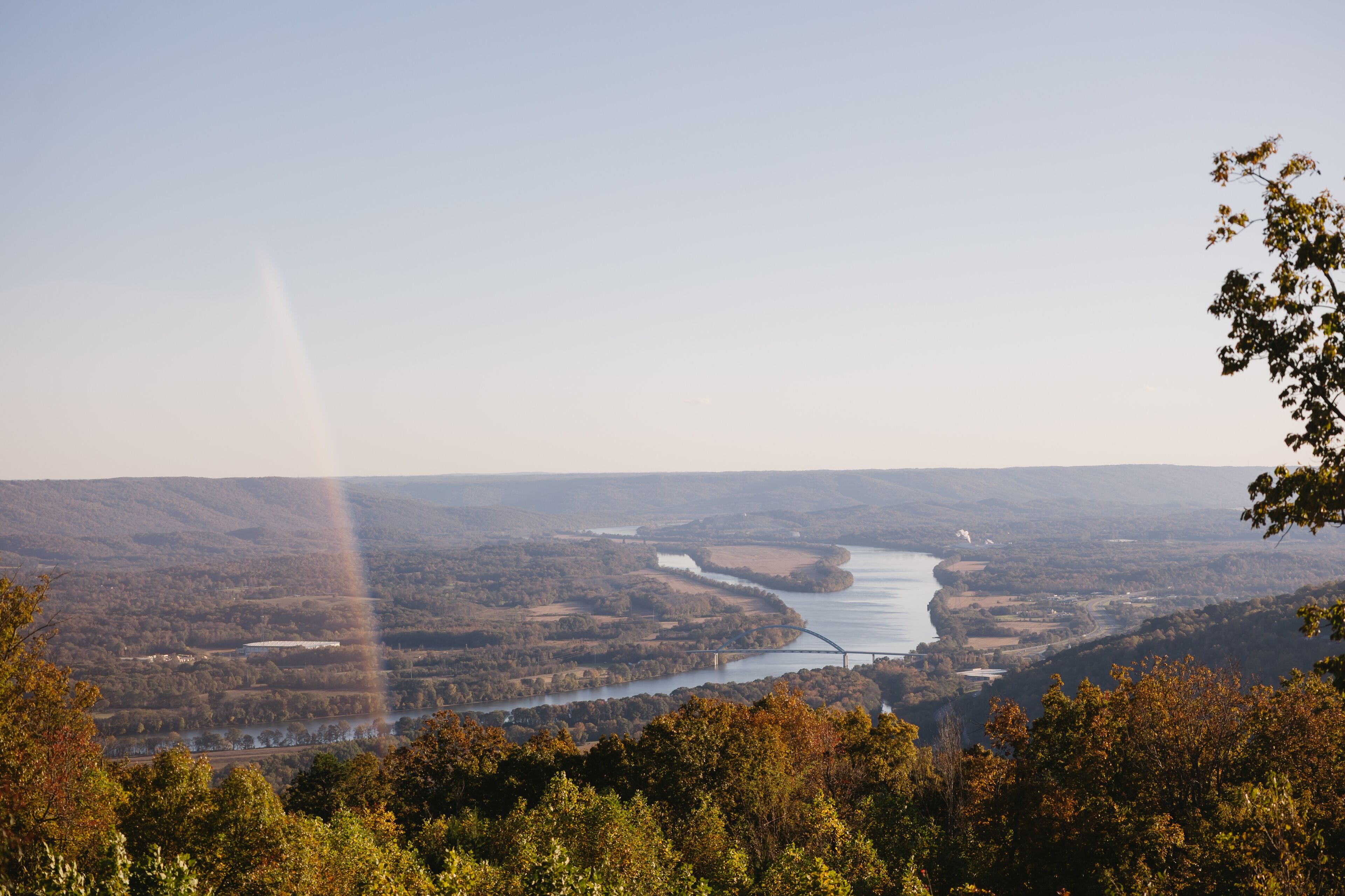 Pat's Summitt, located in Jasper Highlands, overlooks the scenic Tennessee River as it winds through the Cumberland Plateau. 