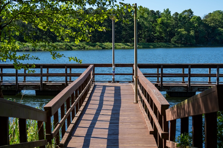 Fishing Pier at Tyler State Park