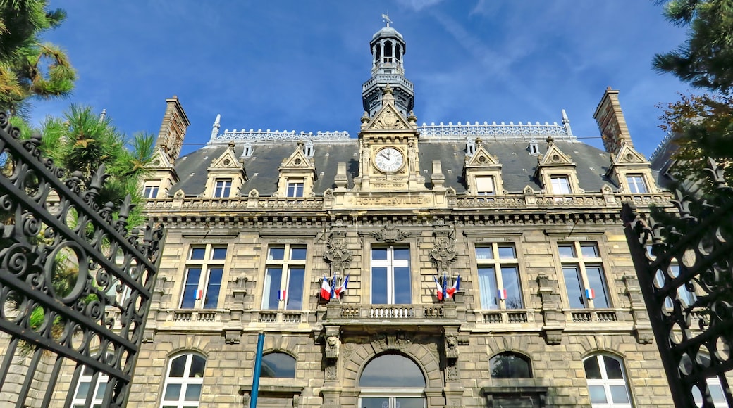 Ancienne mairie de Pantin. Seine Saint Denis. France.