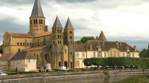 Basilica of the Sacred Heart, Paray Le Monial, Saône-et-Loire, Burgundy, France
