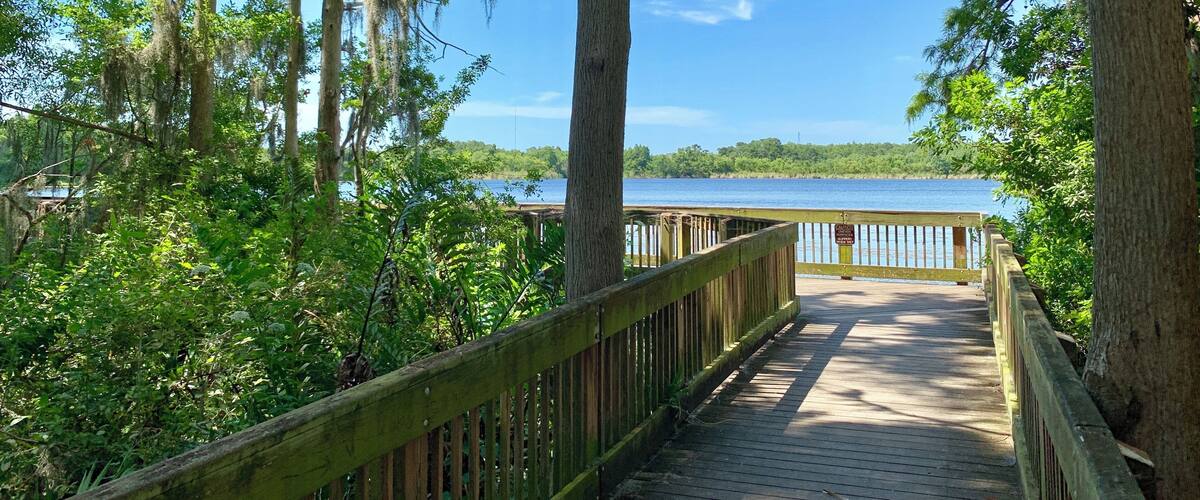 Hanging out at Tarpin Lake, Florida today...
