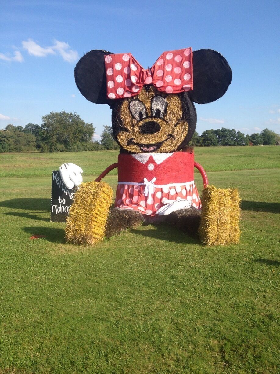Bales of hay, near Youngstown , Ohio