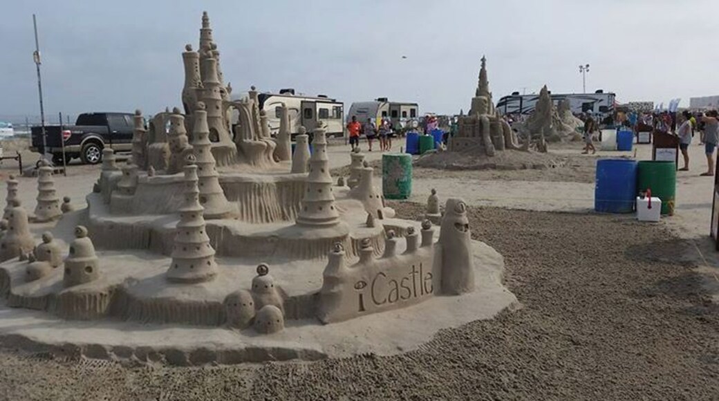 The Port Aransas Sand Fest is the last weekend in April, and has some of the most spectacular professional sand sculptures you'll ever see on display. We enjoyed driving our car right on the beach and bringing our own beverages and chairs to cool off on the beach afterward.
#beach #USTravel #Texas #events #beachbound #sand #festival
