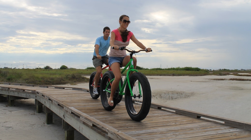 Port Aransas which includes cycling as well as a couple