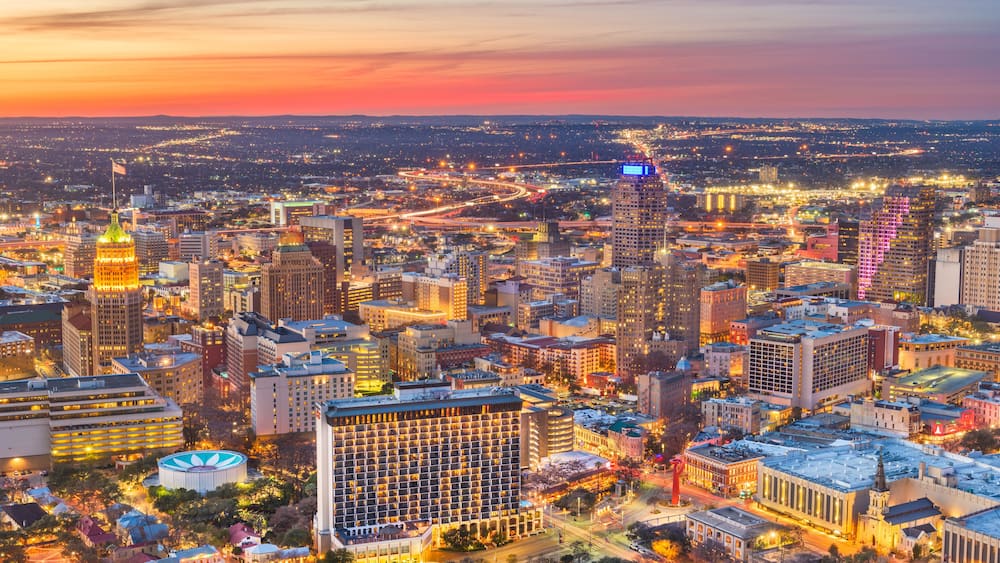 San Antonio, Texas, USA Skyline
