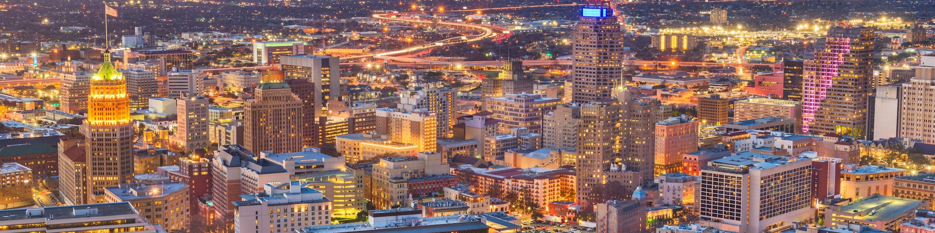 San Antonio, Texas, USA Skyline