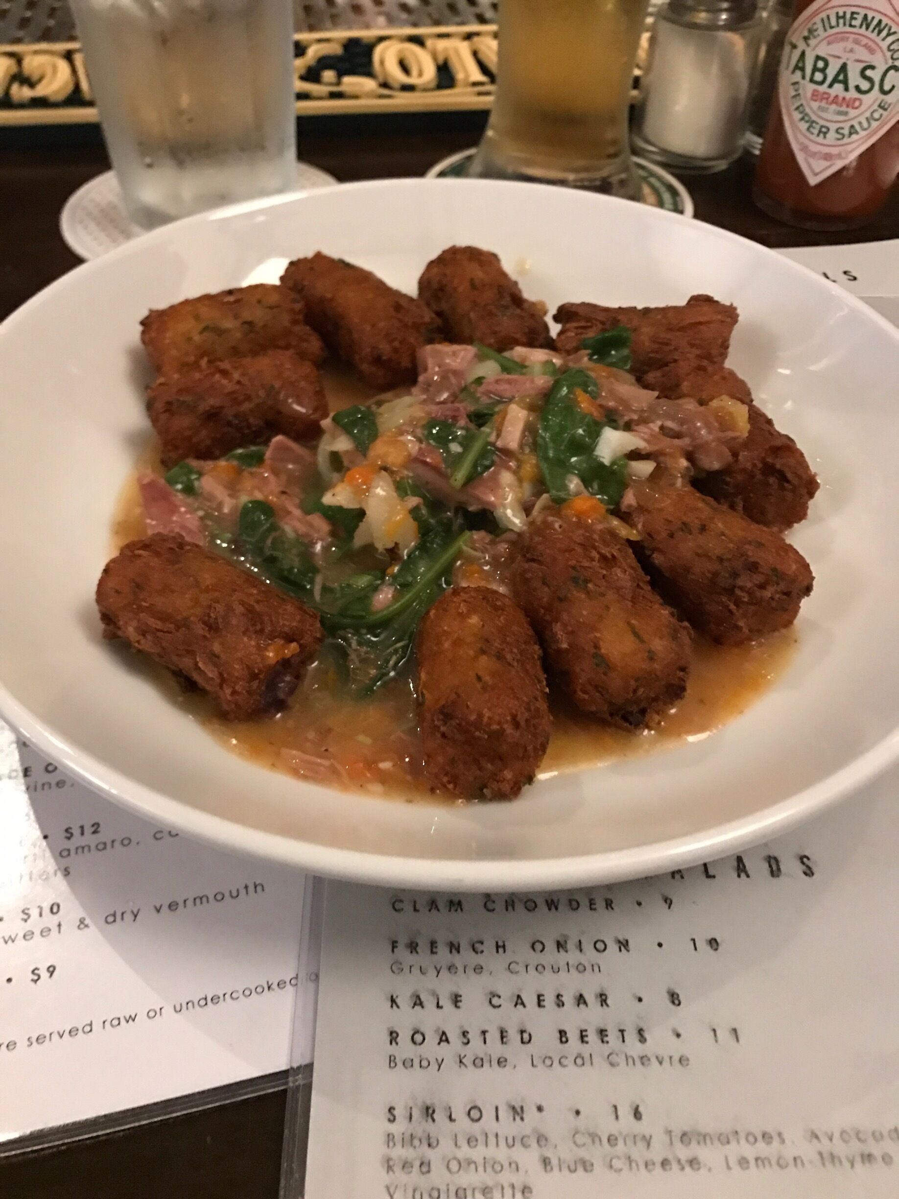 Duck tater tots!
