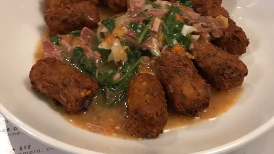 Duck tater tots!