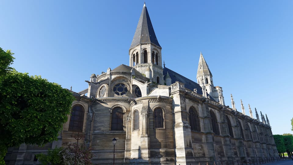 The Catholic Collegiate church Notre-Dame of Poissy. France.