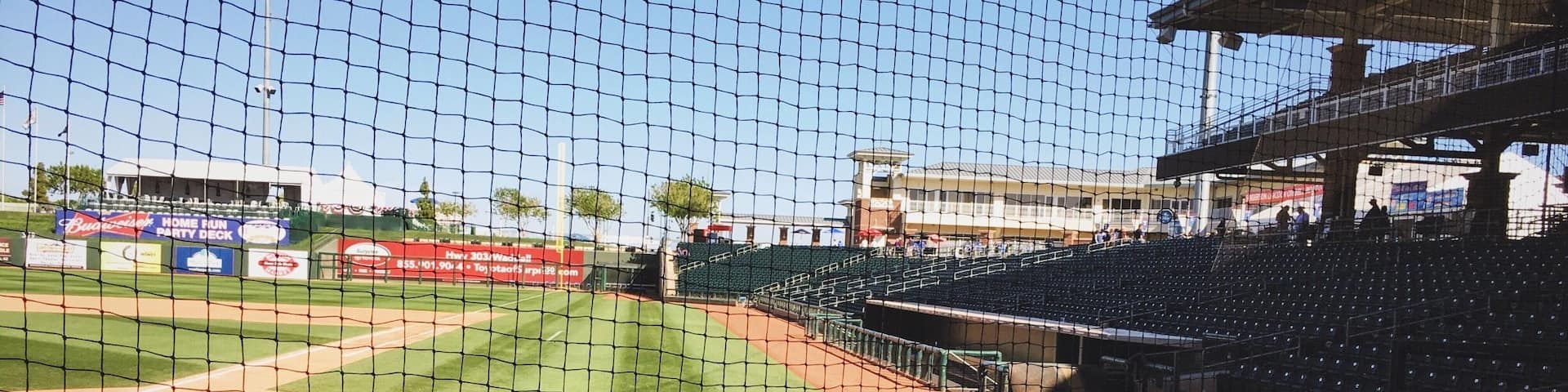 The Royals and Rangers play here