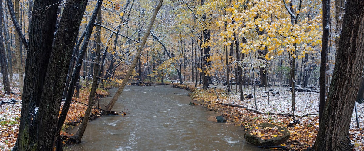 649-36 Hammel Creek Dusted in Snow