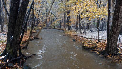 649-36 Hammel Creek Dusted in Snow