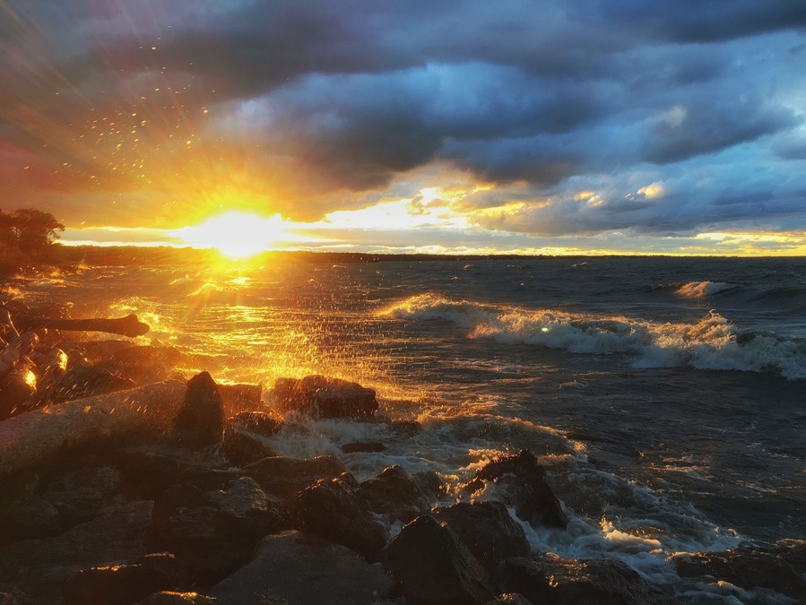 Sunset on Lake Ontario
