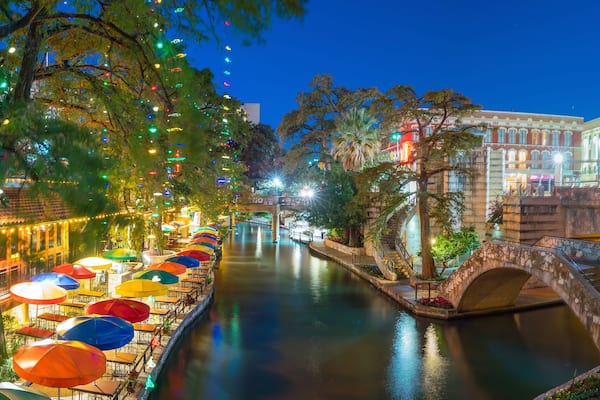 River Walk in San Antonio, Texas