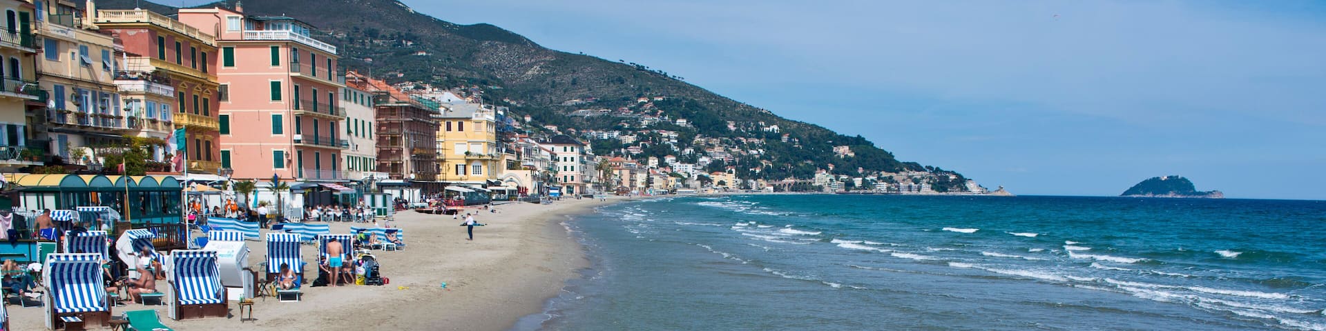 The Beach of Alassio