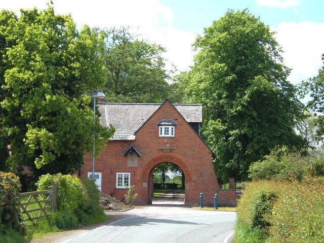 Entrance to Highgrove. The less famous Highgrove. This is the entrance to one of the Mary Dendy hospital buildings. There are several dotted about this part of Cheshire treating those with mental disorders. It is situated on Ancoats Road between Alderley Edge and Knutsford.