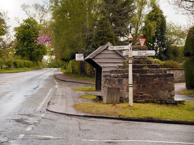 Photograph of the Village Cross in Nether Alderley, Cheshire