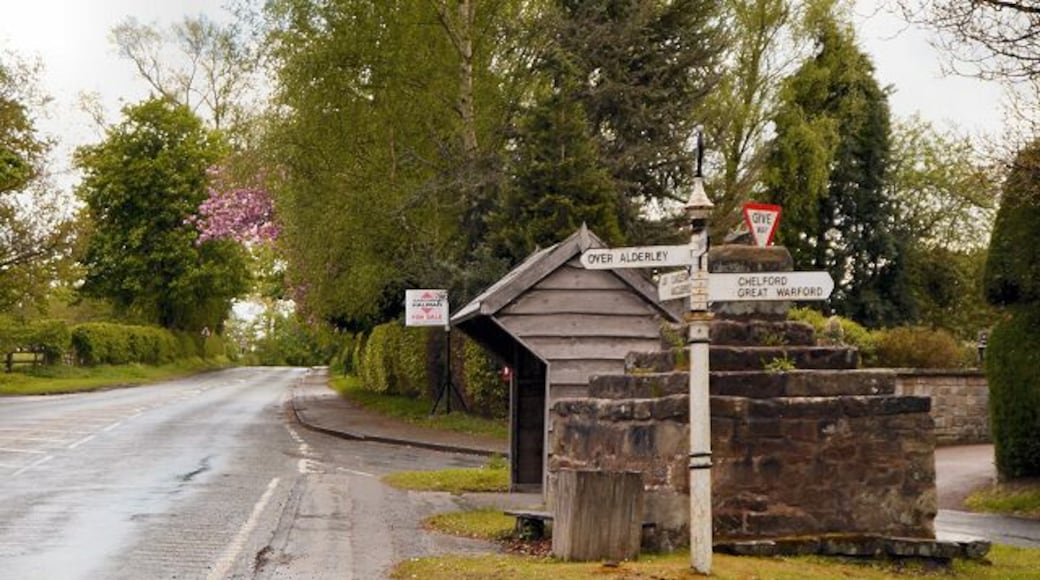 Photograph of the Village Cross in Nether Alderley, Cheshire