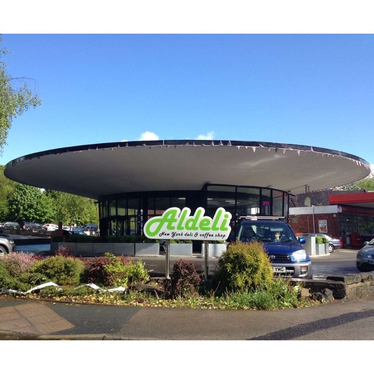 Aliens have landed in Alderley Edge and opened a deli. 