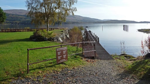 Inverbeg Jetty A ferry formerly ran from Inverbeg to Rowardennan. The service now operates from Tarbet Pier.