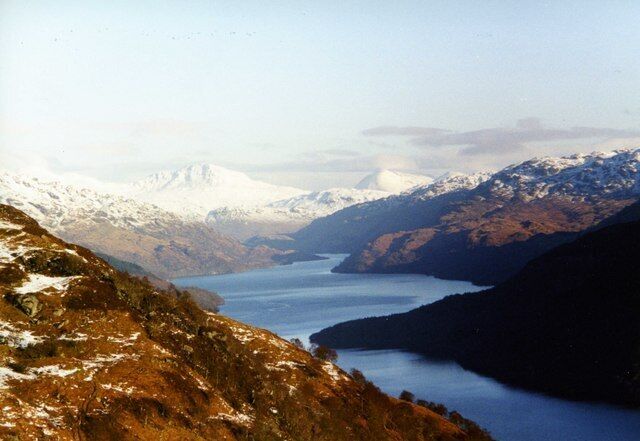 Loch Lomond. Taken from just below Beinn Dubh and Creag an t-Seilich.