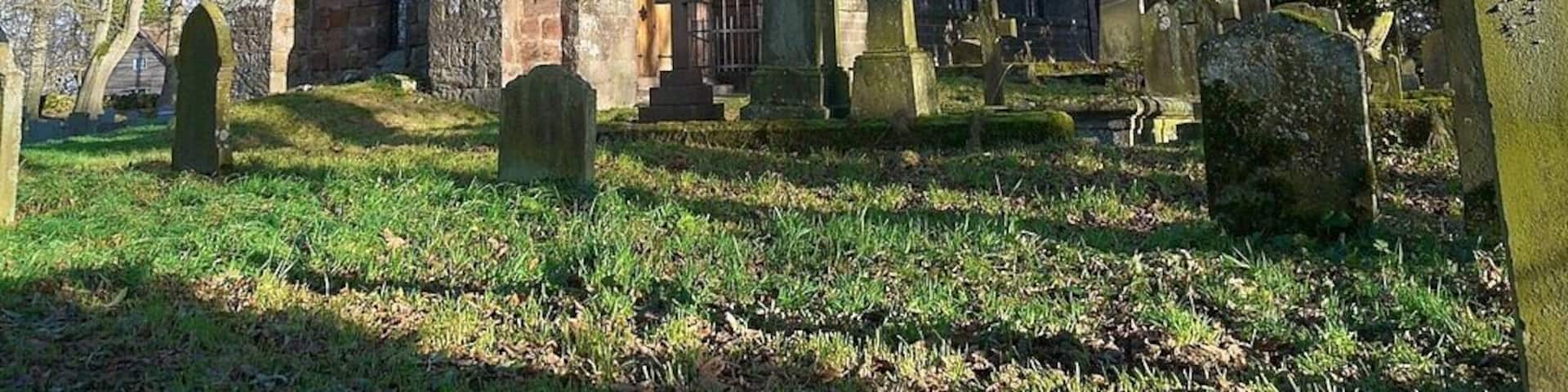 St Michael and All Angels parish church, Ilderton, Northumberland, seen from the southwest